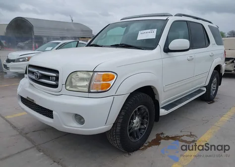 2003 Toyota Sequoia Limited V8 from USA, damaged, VIN 5TDZT38A13S197162